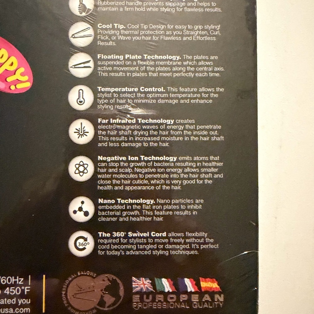 Royale Hair Straightener with Emoji Design - Picture 5 of 9
